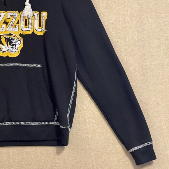ProEdge Hoodie Women's Medium Black Mizzou Tigers Pockets - Picture 4 of 12